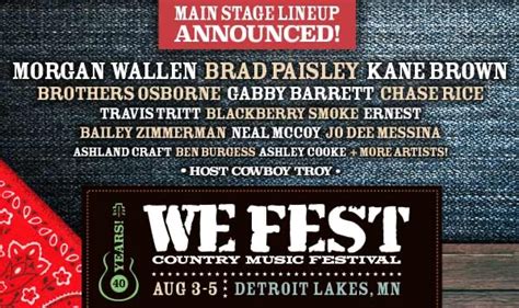 we fest mn 2023 lineup